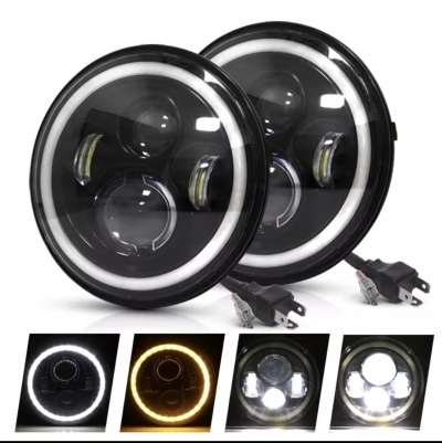 ΦΑΝΑΡΙΑ LED ΕΜΠΡΟΣ ΑΜΑΞΩΜΑΤΟΣ JEEP WRANGLER TJ/JK/CJ